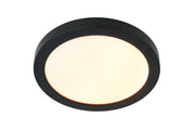 Slim Line II 7" LED Pancake Flushmount in Flat Black