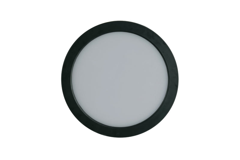 Slim Line II 7" LED Pancake Flushmount in Flat Black