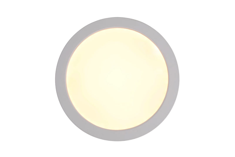 Slim Line II 7" LED Pancake Flushmount in White