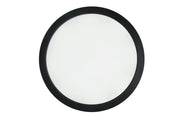 Slim Line II 9" LED Pancake Flushmount in Flat Black