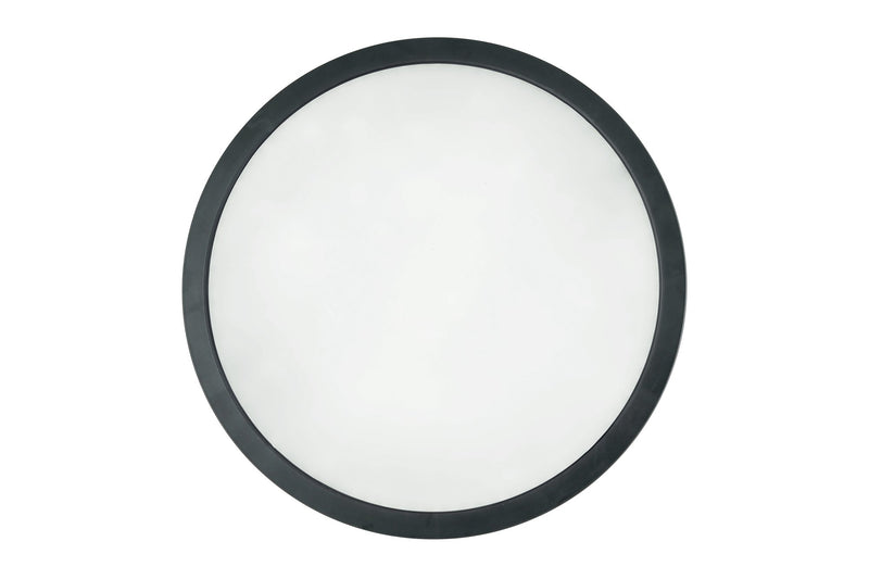 Slim Line II 12" LED Pancake Flushmount in Flat Black