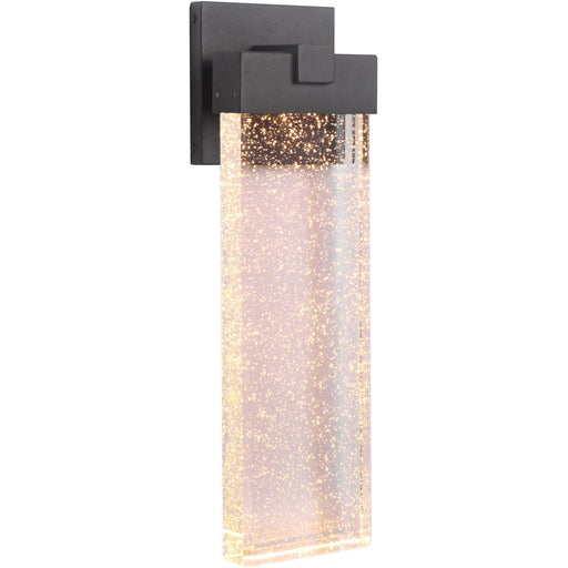 Aria 1 Light 5.5" Medium LED Outdoor Wall Lantern in Textured Black