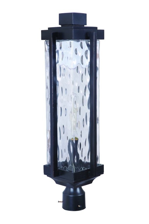 Pyrmont 1 Light 8.13" Outdoor Post Mount in Oiled Bronze Gilded
