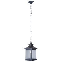 Gentry 1 Light 8.5" Medium Outdoor Pendant in Midnight