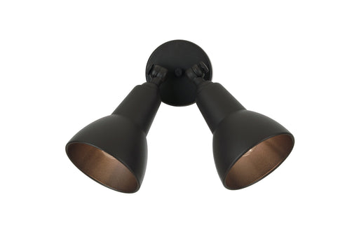 2 Light 11" Directional Bullet in Dark Textured Bronze