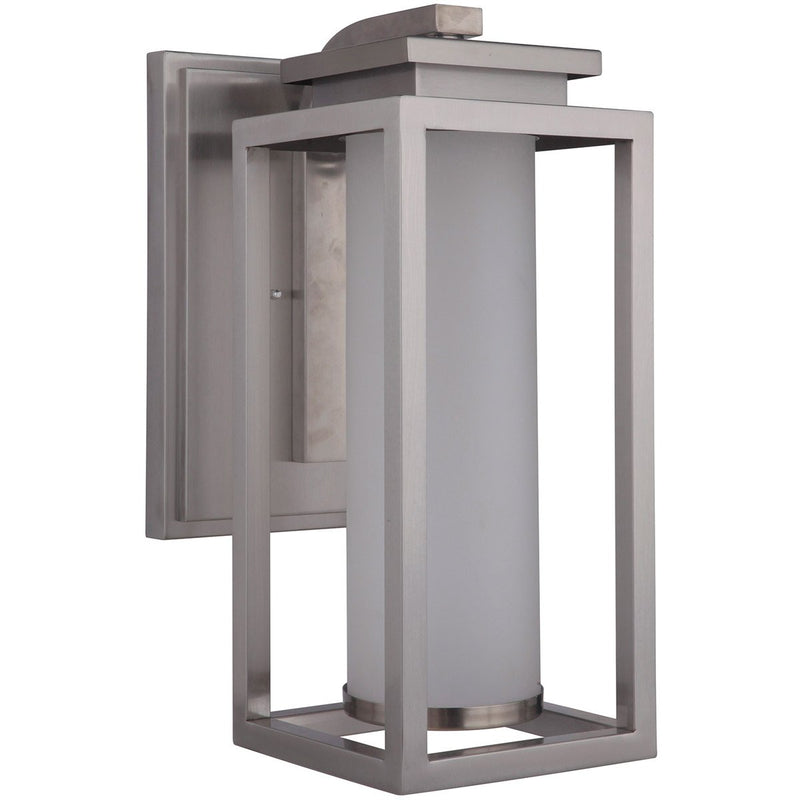 Vailridge 1 Light 12.5" Large LED Outdoor Wall Lantern in Stainless Steel