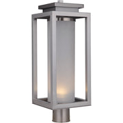 Vailridge 1 Light 9" Large LED Outdoor Post Mount in Stainless Steel