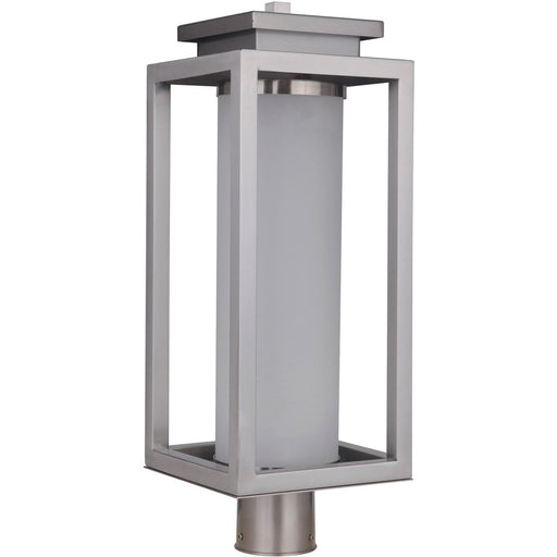 Vailridge 1 Light 9" Large LED Outdoor Post Mount in Stainless Steel
