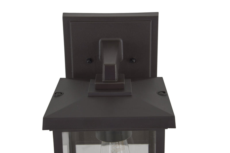 Resilience 1 Light 8.5" Medium Outdoor Wall Lantern in Bronze
