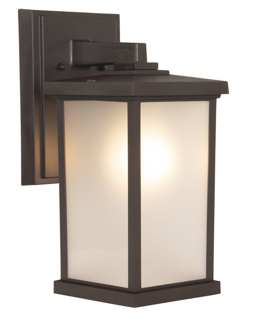Resilience 1 Light 8.5" Medium Outdoor Wall Lantern in Bronze
