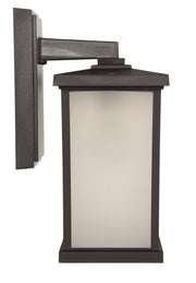 Resilience 1 Light 8.5" Medium Outdoor Wall Lantern in Bronze