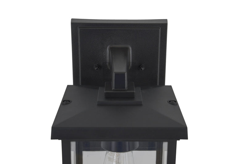 Resilience 1 Light 8.5" Medium Outdoor Wall Lantern in Textured Black