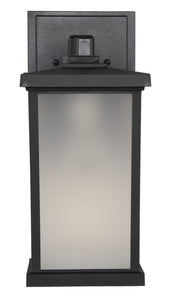Resilience 1 Light 8.5" Medium Outdoor Wall Lantern in Textured Black