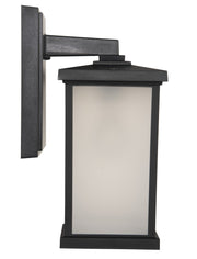 Resilience 1 Light 8.5" Medium Outdoor Wall Lantern in Textured Black