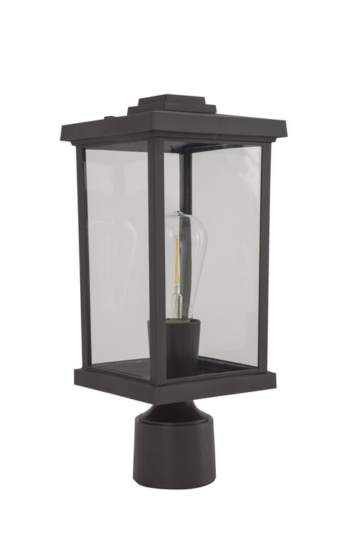 Resilience 1 Light 6.25" Outdoor Post Mount in Bronze