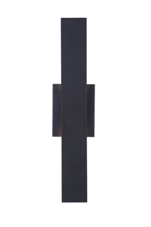 Rens 1 Light 4.75" Medium Outdoor LED Wall Lantern in Midnight