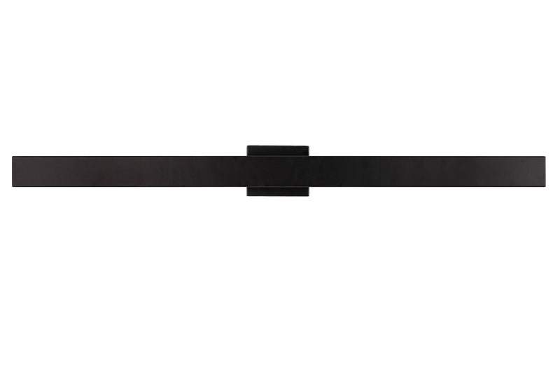 Rens 1 Light 48" Outdoor LED Wall Lantern in Midnight
