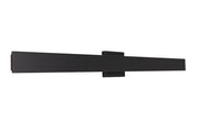 Rens 1 Light 48" Outdoor LED Wall Lantern in Midnight
