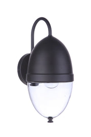 Sivo 1 Light 6.75" Medium Outdoor Wall Lantern in Midnight