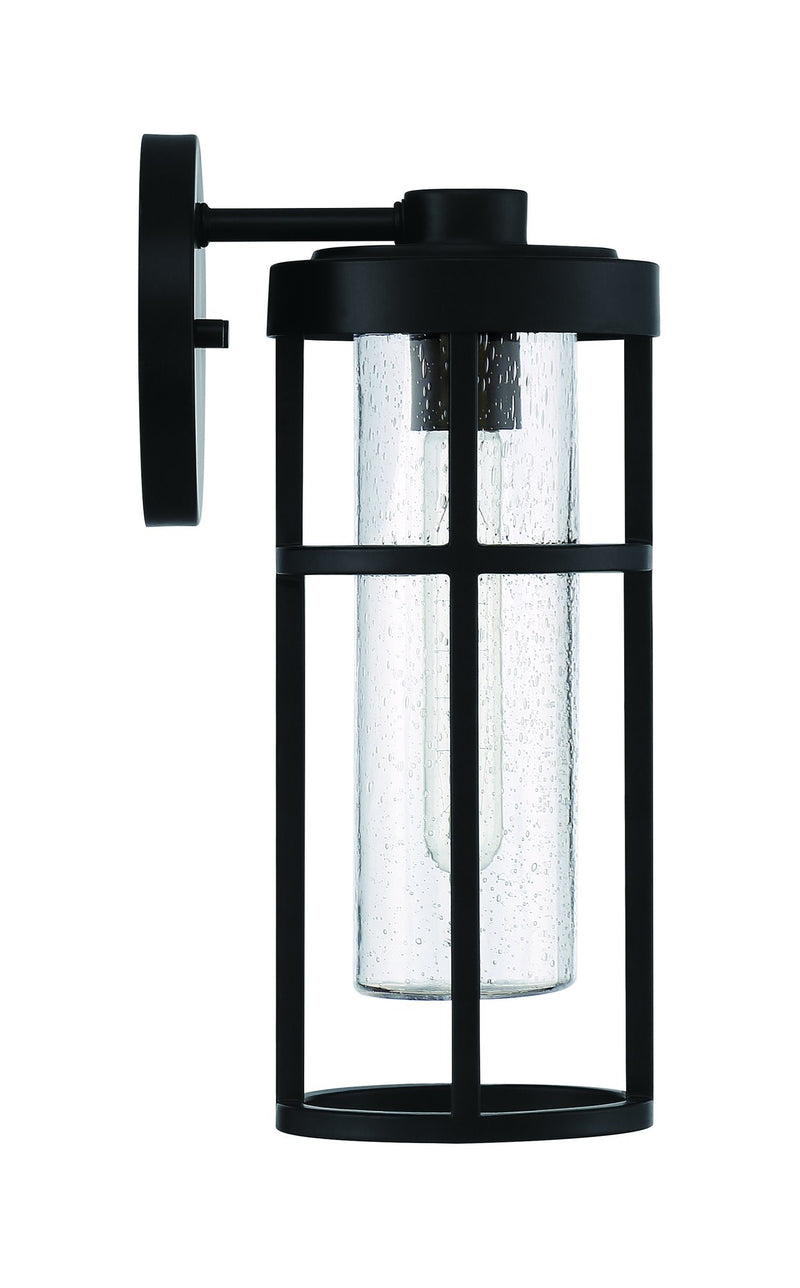 Encompass 1 Light 5.5" Small Outdoor Wall Lantern in Midnight