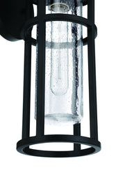Encompass 1 Light 7" Medium Outdoor Wall Lantern in Midnight