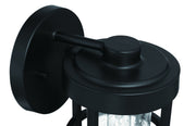 Encompass 1 Light 7" Medium Outdoor Wall Lantern in Midnight