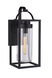 Neo 1 Light 7.88" Large Outdoor Wall Lantern in Midnight