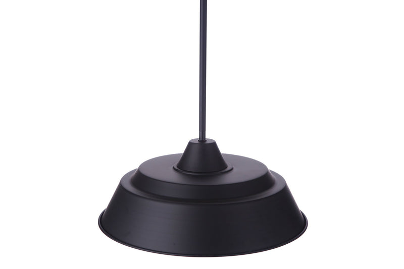 Landmark 1 Light 12" Outdoor Pendant in Midnight