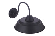 Landmark 1 Light 12" Outdoor Wall Lantern in Midnight