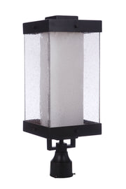 Hayner 1 Light 8.88" Outdoor Post Mount in Midnight