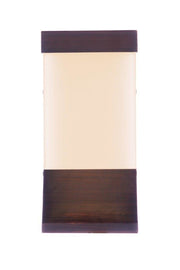 Vault 1 Light 12" LED Outdoor Wall Lantern in Aged Bronze Brushed