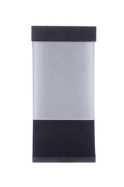 Vault 1 Light 12" LED Outdoor Wall Lantern in Midnight
