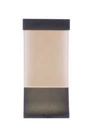 Vault 1 Light 12" LED Outdoor Wall Lantern in Midnight