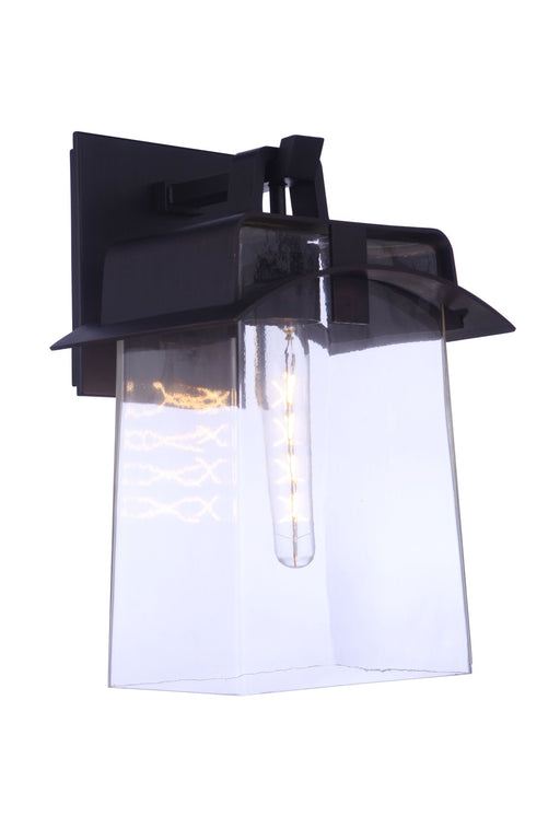 Smithy 1 Light 11" Large Outdoor Lantern in Aged Bronze Brushed