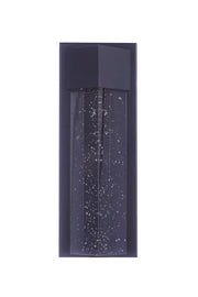 Tony Small Outdoor LED Pocket Sconce in Midnight