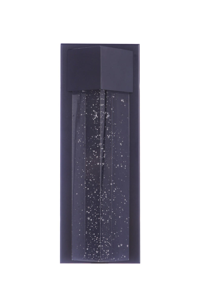 Tony Small Outdoor LED Pocket Sconce in Midnight