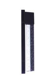 Tony Small Outdoor LED Pocket Sconce in Midnight