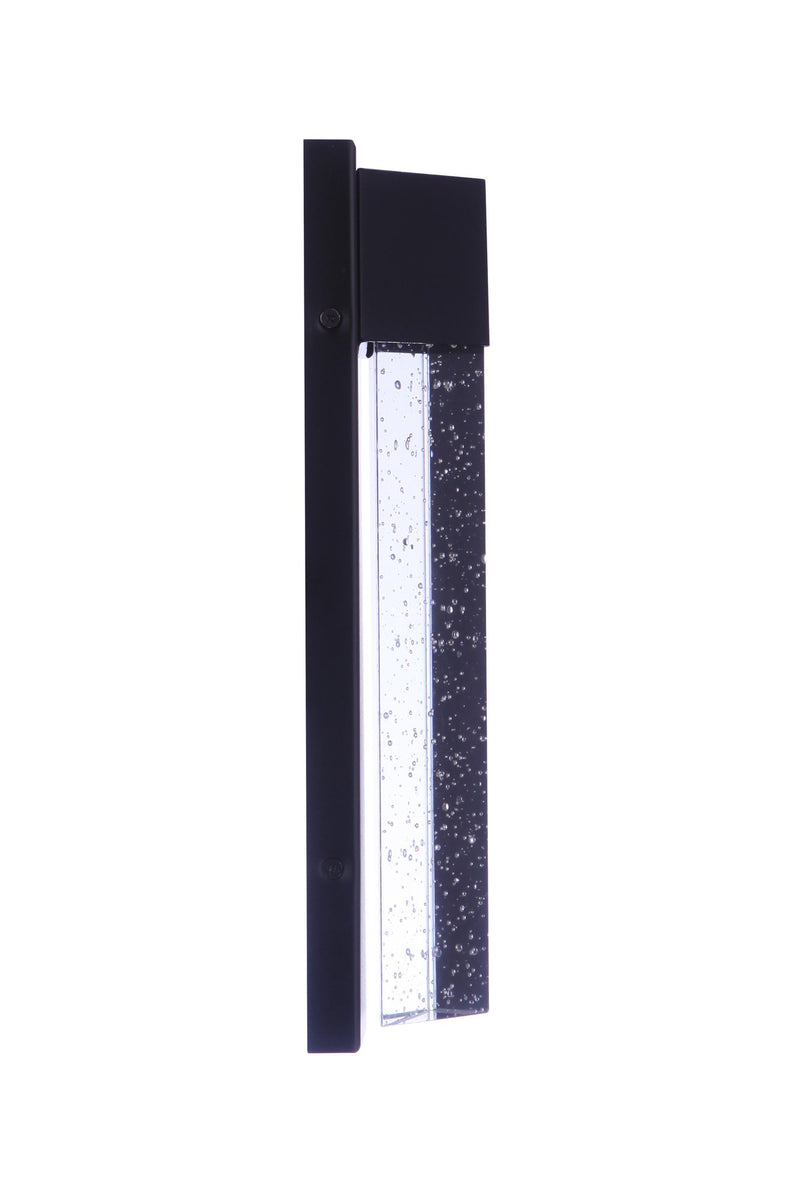 Tony Small Outdoor LED Pocket Sconce in Midnight