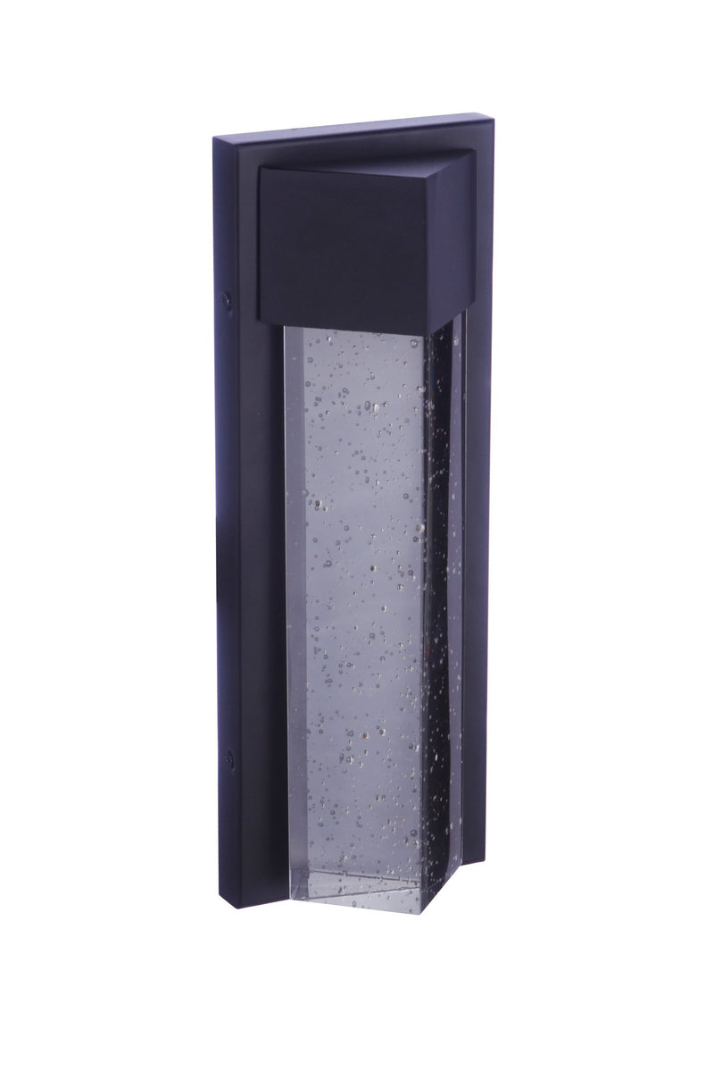 Tony Small Outdoor LED Pocket Sconce in Midnight