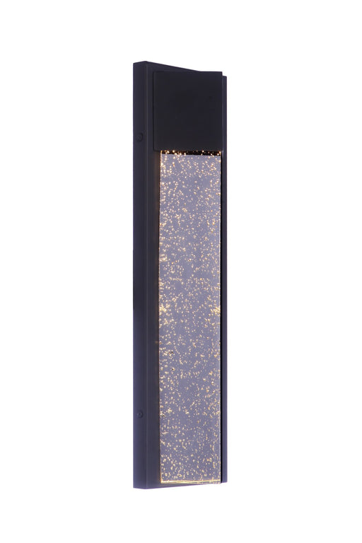 Tony Medium Outdoor LED Pocket Sconce in Midnight