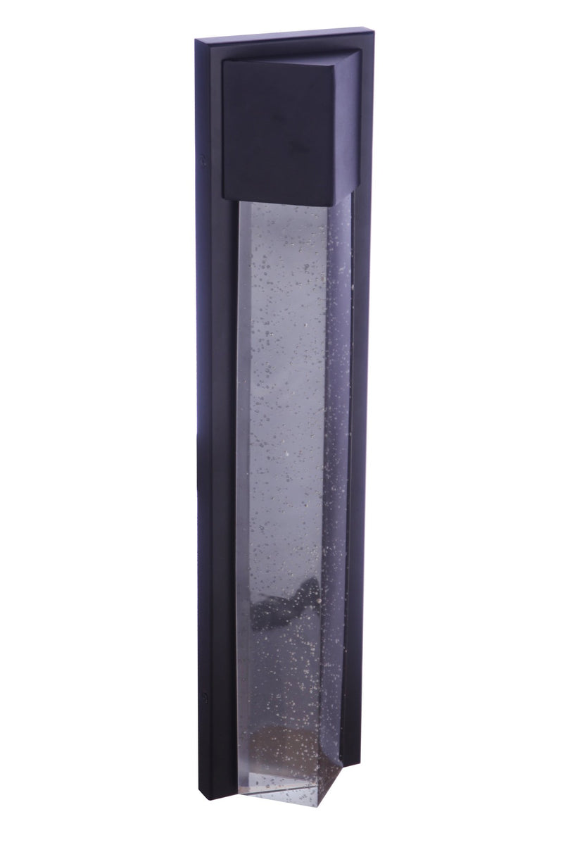 Tony Large Outdoor LED Pocket Sconce in Midnight