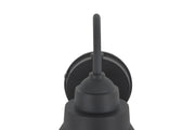 Resilience 1 Light 8" Outdoor Lantern with Motion Sensor in Textured Black