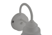Resilience 1 Light 8" Outdoor Lantern with Motion Sensor in Textured White