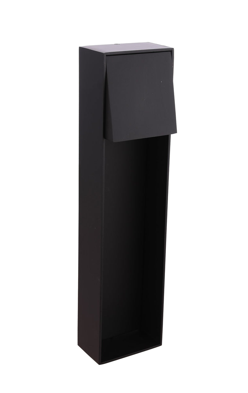 Nook 1 Light 21"H LED Outdoor Wall Lantern in Midnight