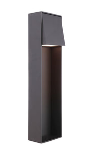 Nook 1 Light 21"H LED Outdoor Wall Lantern in Midnight