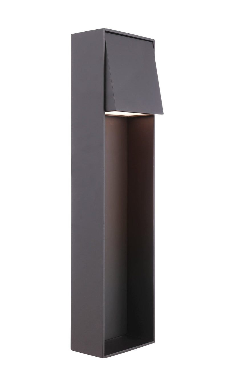 Nook 1 Light 21"H LED Outdoor Wall Lantern in Midnight
