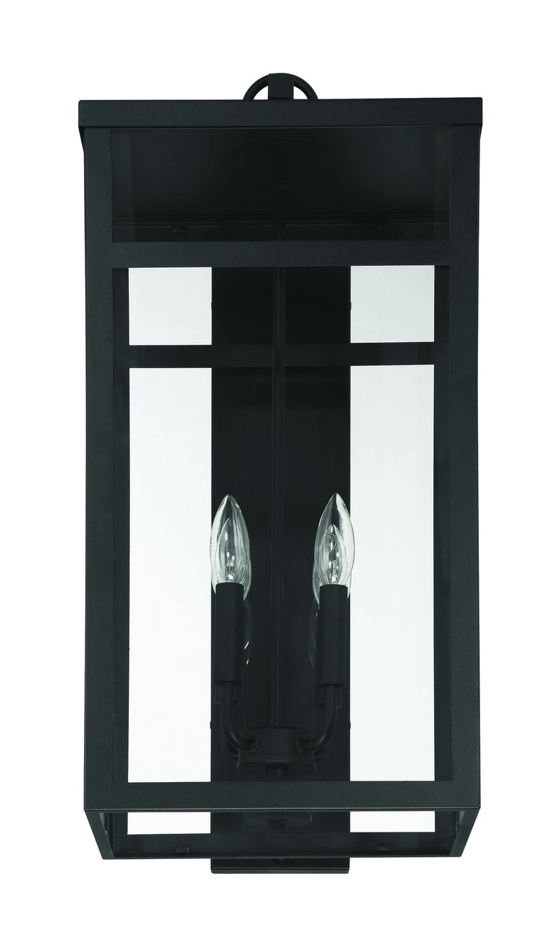 O'Neal 25.5" 4 Light Outdoor Wall Lantern in Textured Black