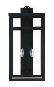 O'Neal 25.5" 4 Light Outdoor Wall Lantern in Textured Black