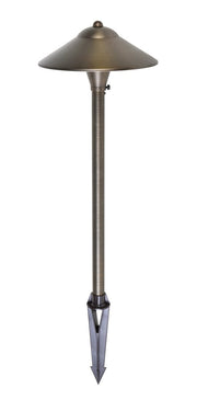 Aera 5.25" Landscape Well Light in Antique Brass