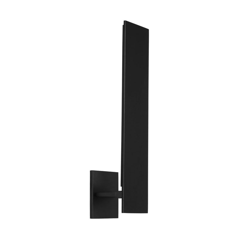 Angolo 18 Outdoor Wall Sconce in Outdoor Black